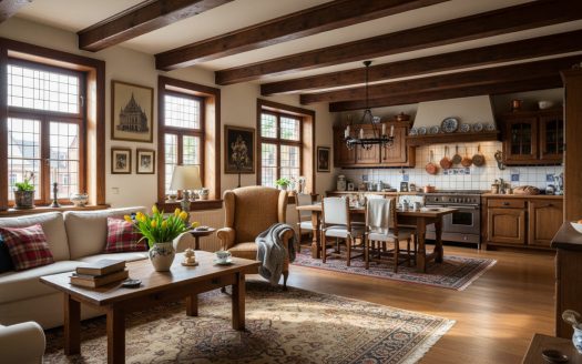 Was ist der Unterschied zwischen Wohnfläche und Nutzfläche? 3 Wohnfäche in einem Bremer Haus