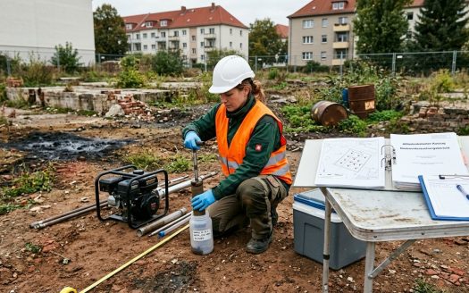 Altlastenprüfung auf Grundstücken